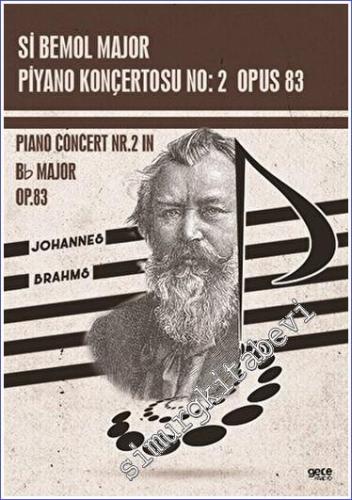 Si Bemol Major Piyano Konçertosu No : 2 Opus 83 Piano Concert Nr.2 In Bb Majör Op.83 -        2023