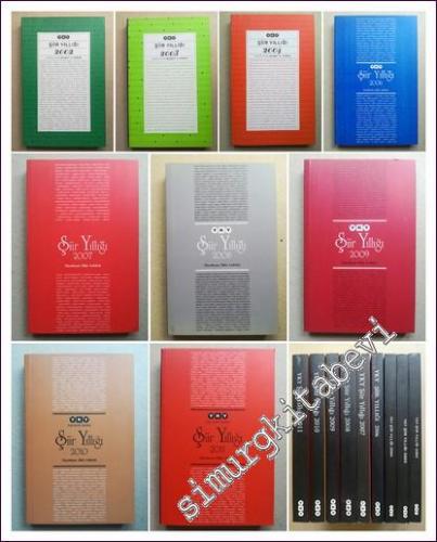 Yapı Kredi  Şiir Yıllığı (2002 - 2011) 9 Kitap TAKIM -        2013