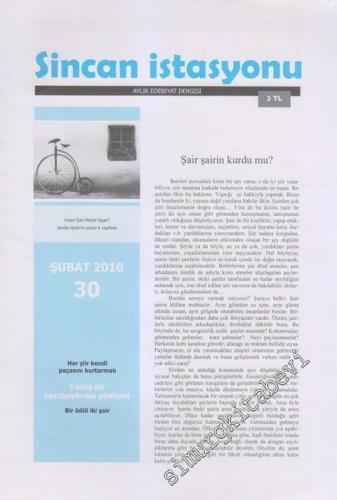 Sincan İstasyonu: Aylık Edebiyat Dergisi - Sayı: 30 Şubat