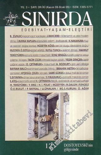 Sınırda: Edebiyat, Yaşam, Eleştiri - Sayı: 12,    Yıl: 3  Kasım - Ocak 2008