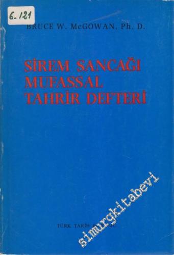 Sirem Sancağı Mufassal Tahrir Defteri -        1983