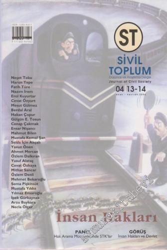 Sivil Toplum - Düşünce Araştırma Dergisi - Dosya: İnsan Hakları - Sayı: 13 - 14 4 Ocak Haziran