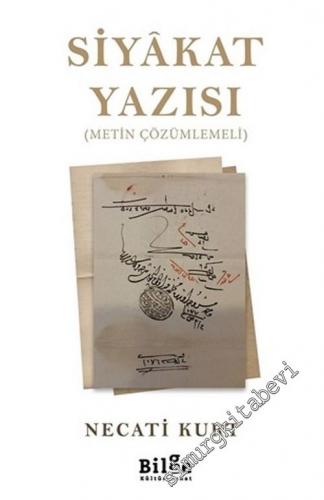 Siyakat Yazısı  : Metin Çözümlemeli -        2020