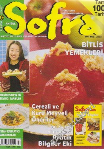 Sofra Aylık Yemek Dergisi : Bitlis Yemekleri - Sayı: 77      Mart 2002