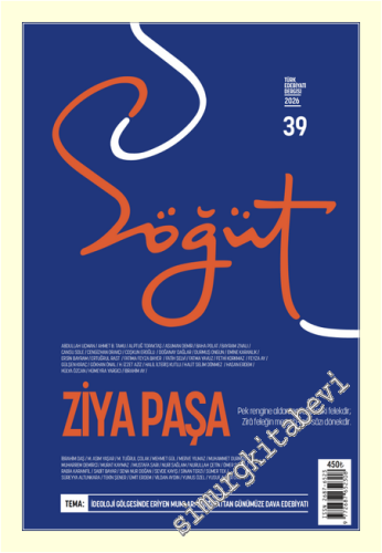 Söğüt Türk Edebiyatı Dergisi - Ziya Paşa - Sayı: 39 Mayıs - Haziran