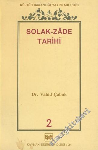 Solakzade Tarihi Cilt 2 -        1989