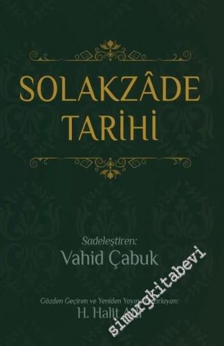 Solakzade Tarihi CİLTLİ
