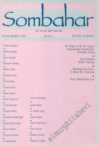 Sombahar: İki Aylık Şiir Dergisi - 9