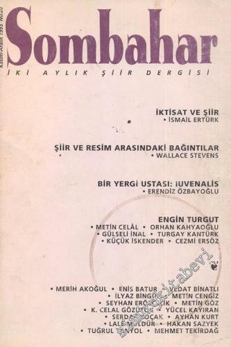 Sombahar: İki Aylık Şiir Dergisi  - Sayı: 20, Kasım - Aralık 1993