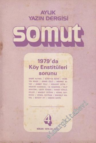 Somut Aylık Yazın Dergisi  - Sayı: 4    1  Nisan