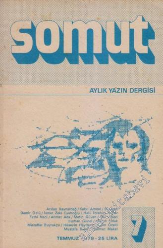 Somut Aylık Yazın Dergisi  - Sayı: 7    Yıl: 1  Temmuz 1979