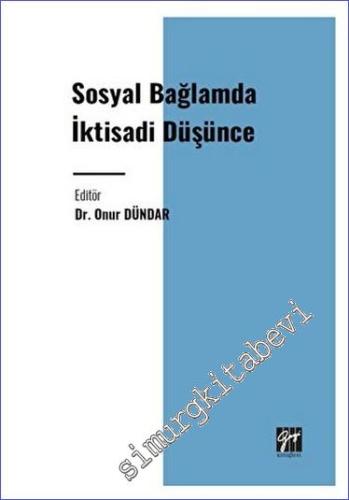 Sosyal Bağlamda İktisadi Düşünce -        2023