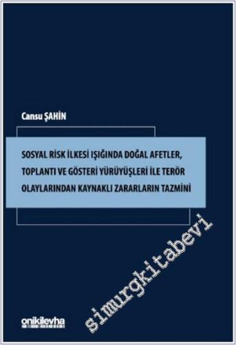Sosyal Risk İlkesi Işığında Doğal Afetler, Toplantı ve Gösteri Yürüyüşleri ile Terör Olaylarından Kaynaklı Zararların Tazmini -        2025