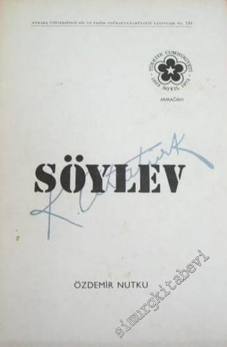Söylev: Kemal Atatürk - Belgesel Oyun -        1973