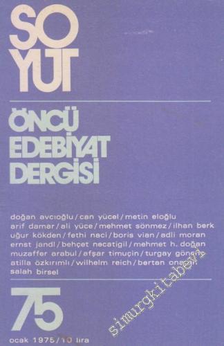 Soyut Aylık Edebiyat Dergisi - Sayı: 75 Ocak