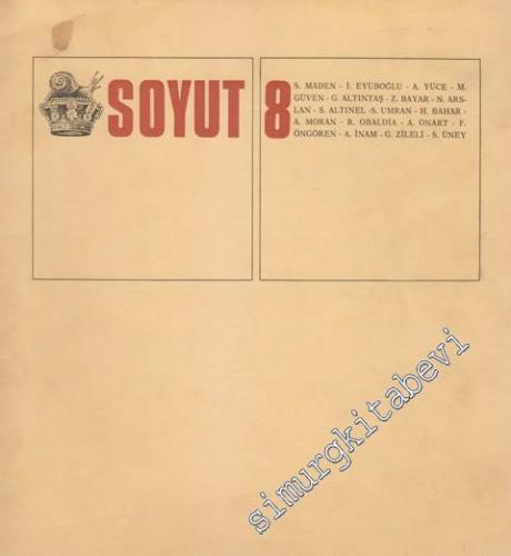 Soyut Aylık Edebiyat Dergisi - Sayı: 8      Kasım
