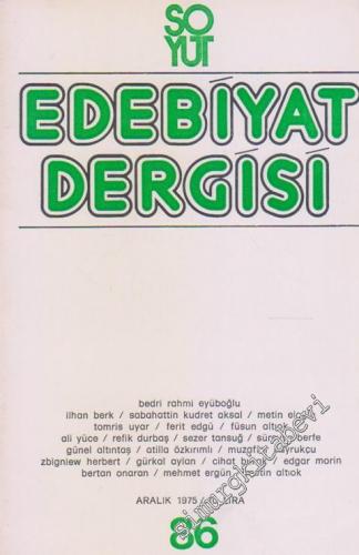 Soyut Aylık Edebiyat Dergisi - Sayı: 86 Aralık