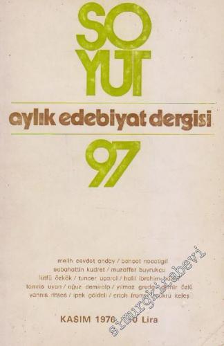 Soyut Aylık Edebiyat Dergisi - Sayı: 97 Kasım