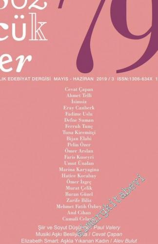 Sözcükler İki Aylık Edebiyat Dergisi - 20. Ölüm yılında Can Yücel Özel Sayısı - Sayı: 79       Mayıs - Haziran