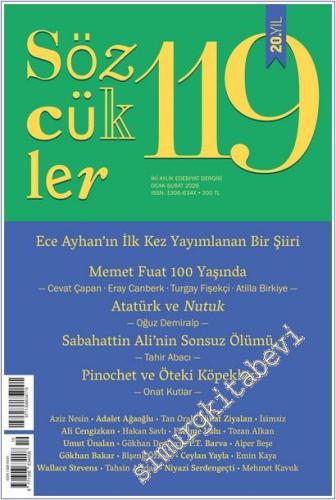 Sözcükler İki Aylık Edebiyat Dergisi - Memet Fuat 100 Yaşında - Sayı: 
