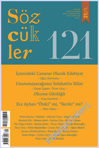 Sözcükler İki Aylık Edebiyat Dergisi - Sayı: 121 Mayıs - Haziran 2026