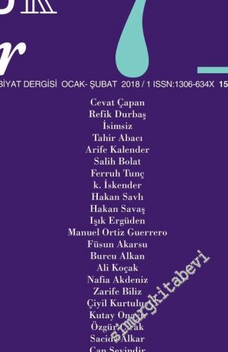 Sözcükler İki Aylık Edebiyat Dergisi  - Sayı: 71      Ocak - Şubat