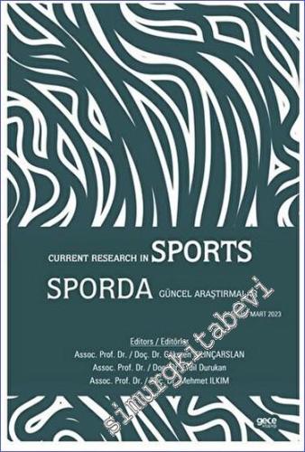 Sporda Güncel Araştırmalar / Current Research in Sport-       2023