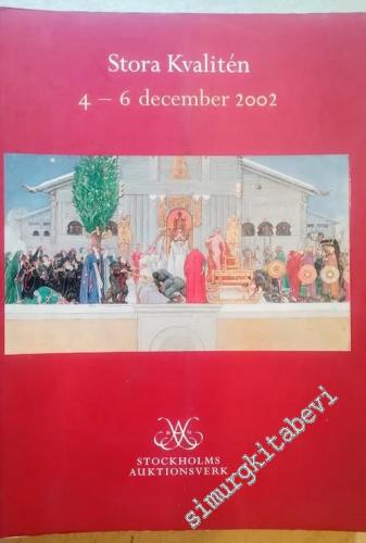 Stockholms Auktionsverk - Stora Kvalitén - 4-6 December 2002