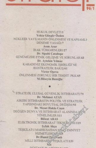 Strateji Dergisi - 12      Ocak
