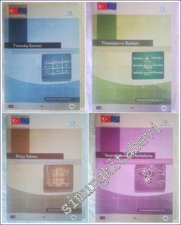 Stratejik Yerel Yönetişim Katılımcılık Rehberleri 1-4 : Yönetişim ve Katılım / Vatandaş Karnesi / Sosyoekonomik Haritalama / Bütçe İzleme (4 KİTAP) -        2014