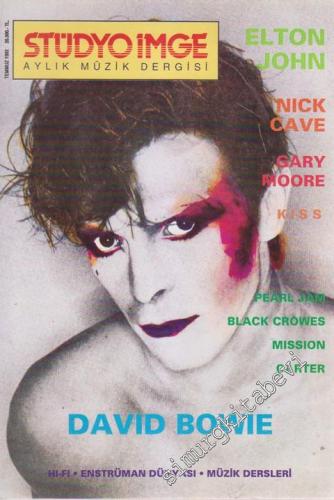 Stüdyo İmge Aylık Müzik Dergisi - Elton John - Nick Cave - Gary Moore 