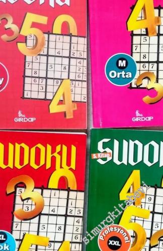 Sudoku: 1. Kitap: Kolay; 2: Kitap Orta; 4. Kitap: Çok Zor, 5. Kitap: P