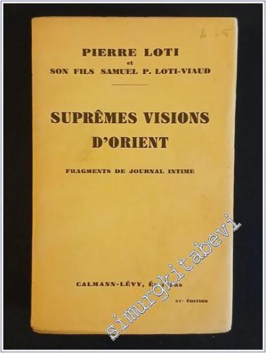 Supremes Visions d'Orient -        1921