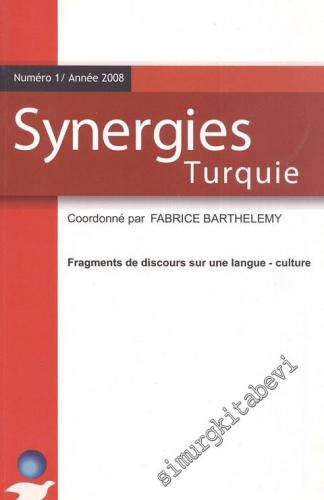 Synergies Turquie - Annee 2008; Numero 1