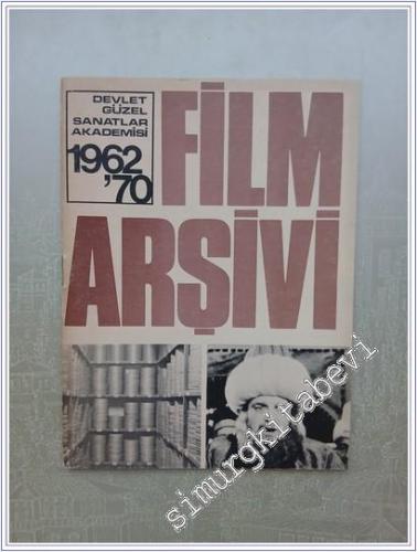 T. C. Devlet Güzel Sanatlar Akademisi 1962'70 Film Arşivi  - Sayı: 3       1969