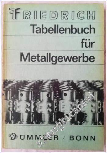 Tabellenbuch für Metallgewerbe -        1970