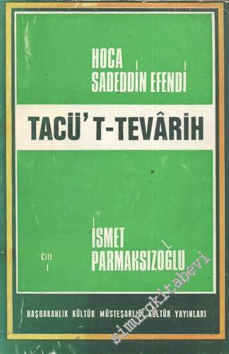 Tacüt - Tevarih Cilt: 1 -