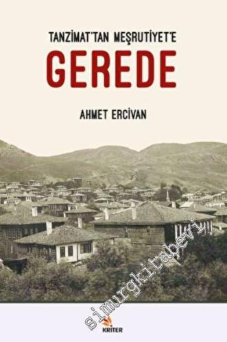 Tanzimat'tan Meşrutiyet'e Gerede -        2022