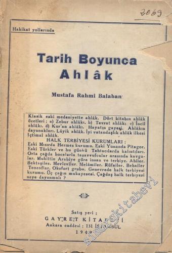 Tarih Boyunca Ahlak -