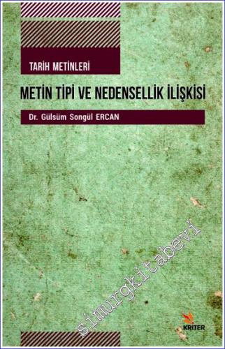 Tarih Metinleri Metin Tipi ve Nedensellik İlişkisi - 2020