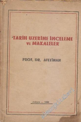 Tarih Üzerine İnceleme ve Makaleler -        1960