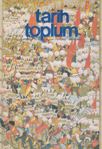 Tarih ve Toplum Aylık Ansiklopedik Dergi - Sayı: 113  19    Mayıs 1993