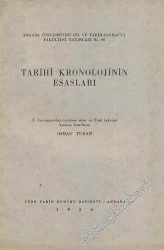 Tarihi Kronolojinin Esasları -        1954