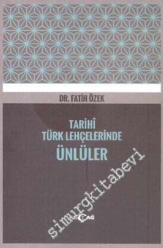 Tarihi Türk Lehçelerinde Ünlüler