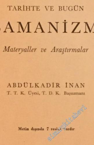 Tarihte ve Bugün Şamanizm:  Materyaller ve Araştırmalar -        1954