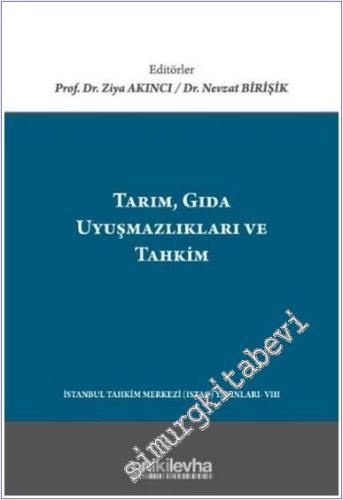Tarım Gıda Uyuşmazlıkları ve Tahkim -        2025