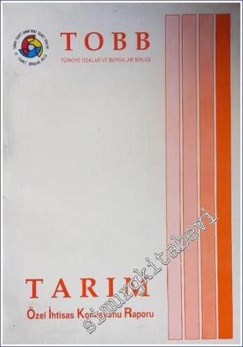 Tarım: Özel İhtisas Komisyonu Raporu -        1992