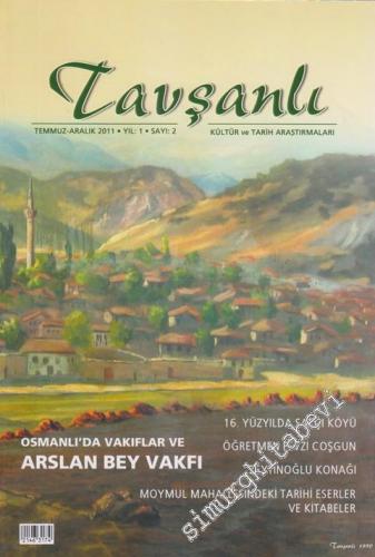 Tavşanlı Dergisi - Kültür ve Tarih Araştırmaları - Dosya: Osmanlı'da V