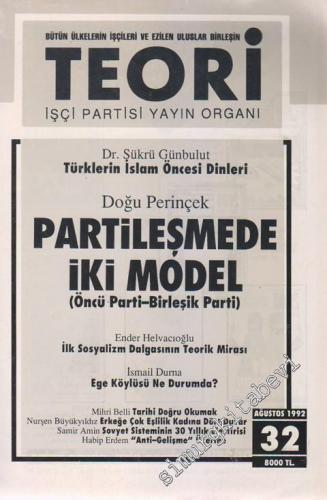 Teori - Aylık Dergi - Sayı: 54      Ağustos