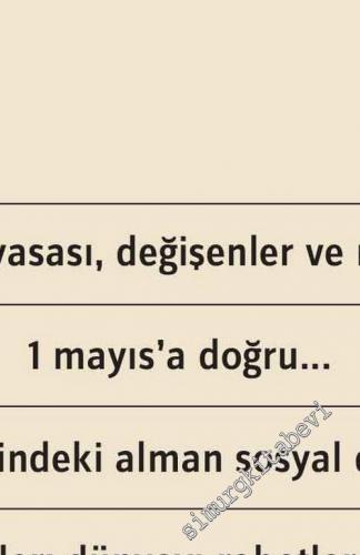 Teori ve Eylem: Aylık Sosyalist Teori Politika Dergisi - 17      Nisan